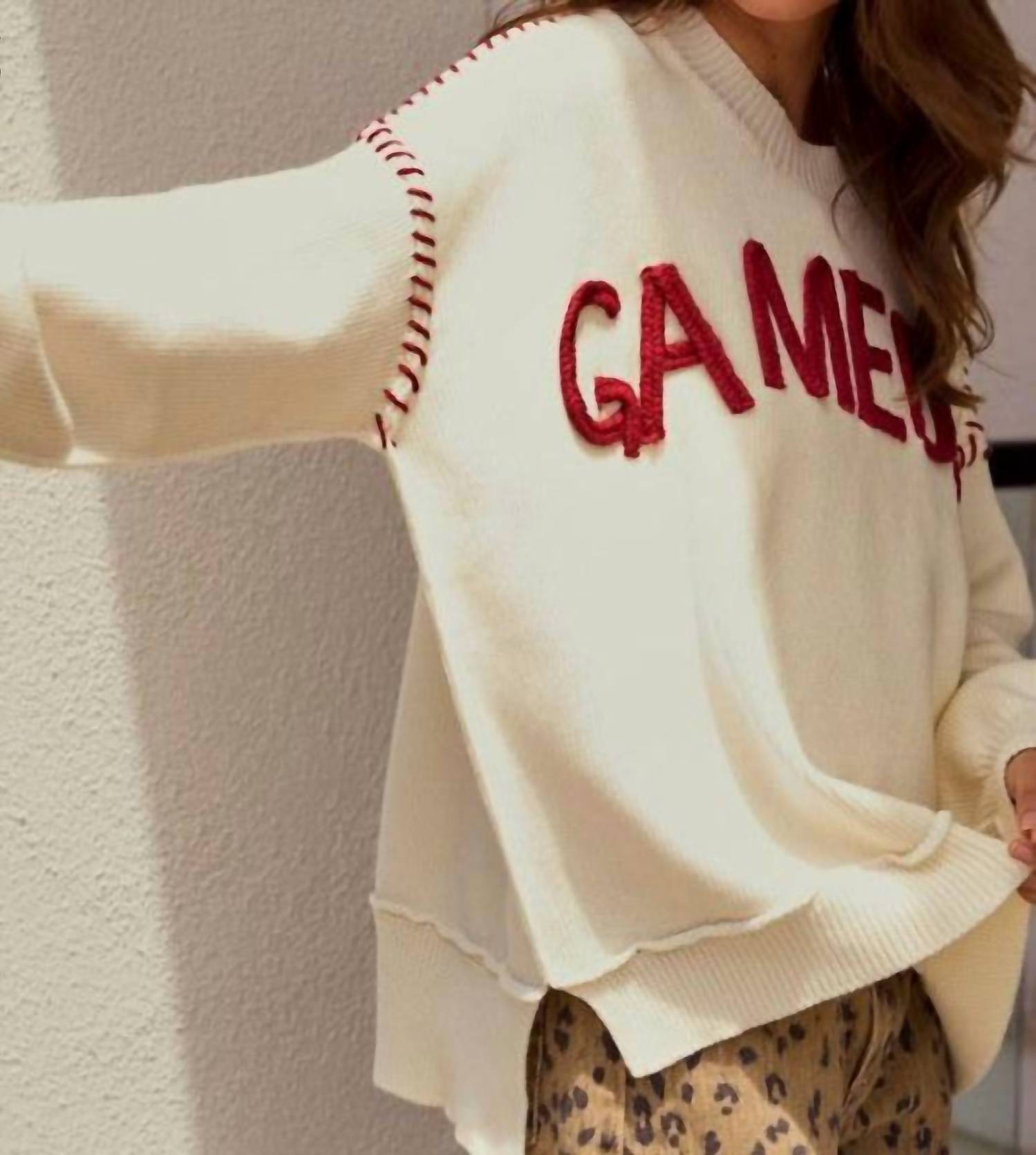 Lovlov - Game Day Crewneck Sweater