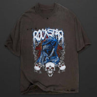 Rockstar Original - Ozzy Oversized Graphic T Shirt