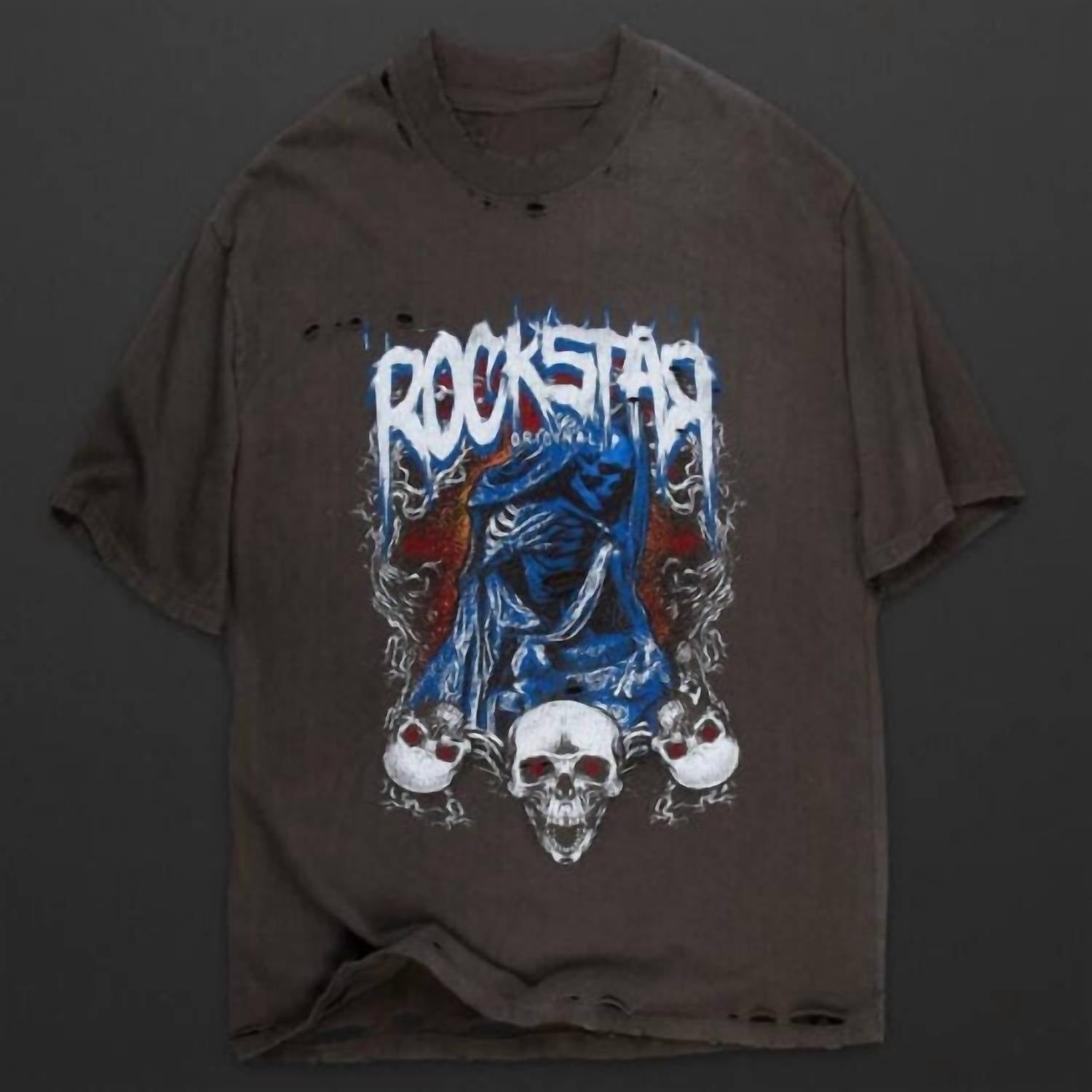 Rockstar Original - Ozzy Oversized Graphic T Shirt