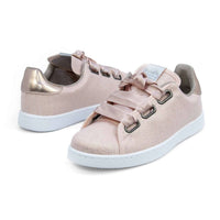 Victoria - Women's Satin Ribbon Lace-up Sneakers