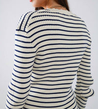 Q2 - Striped Cardigan