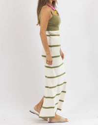 Lalavon - Nora Knit Maxi Dress