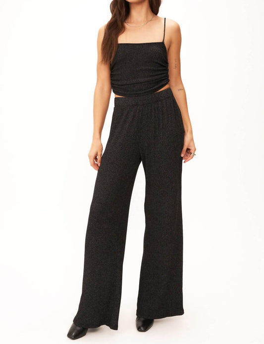 CATCH FLIGHTS WIDE LEG RIB PANT