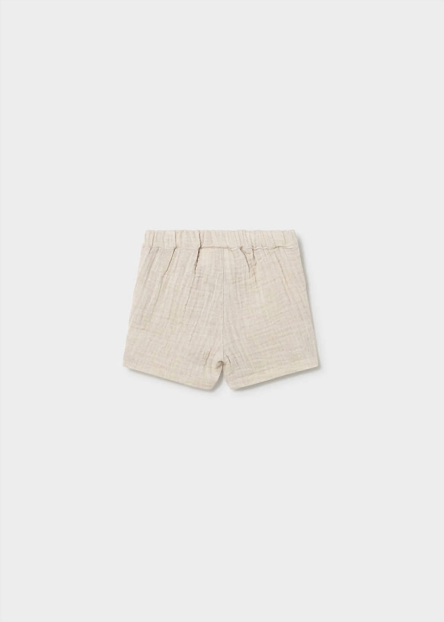 Mayoral - Boys 3-piece Rustic Short Tee & Vest Set