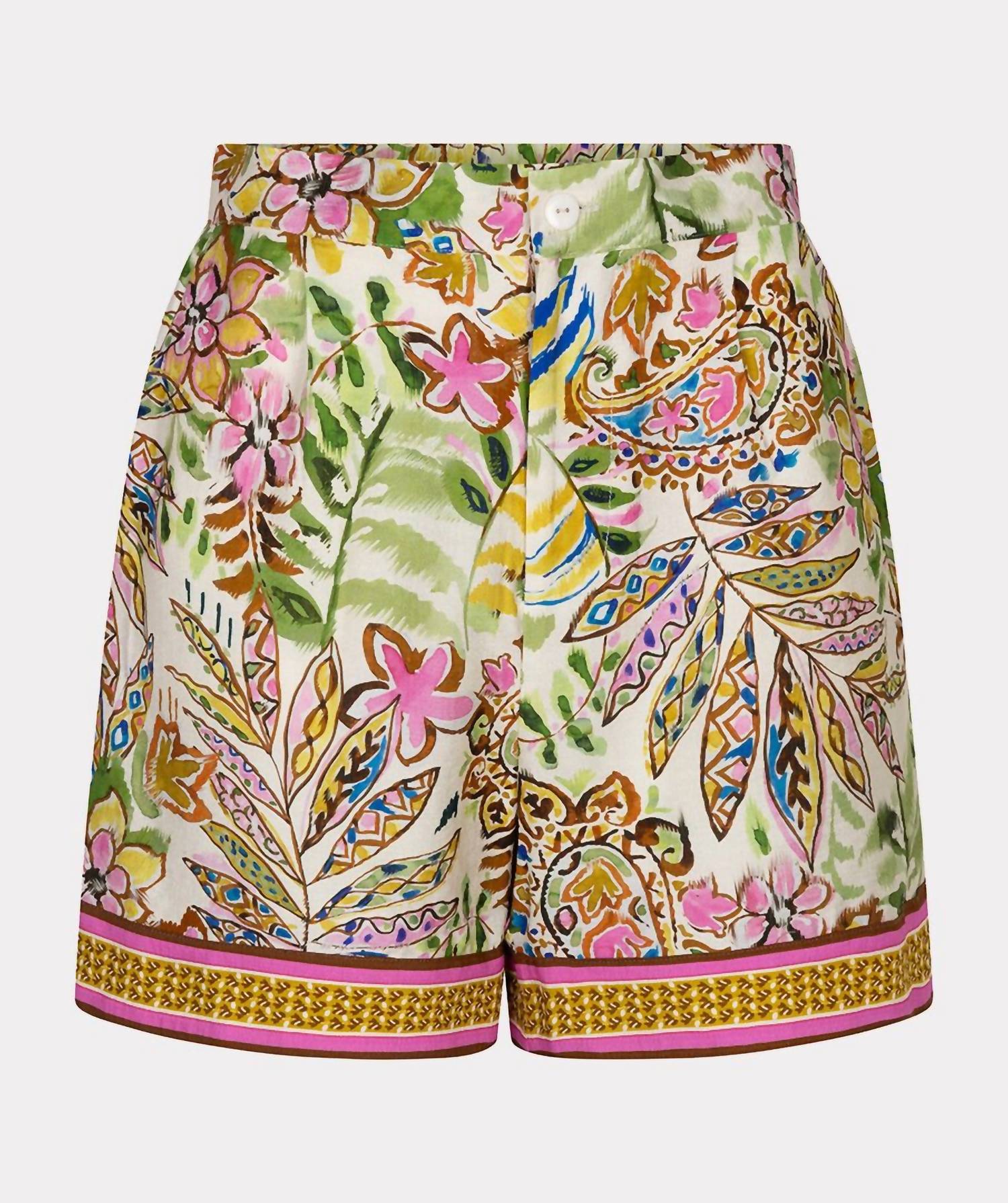 Esqualo - Jungle Print Shorts