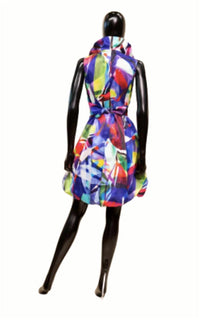 Samuel Dong - Women's Print Bubble Dress