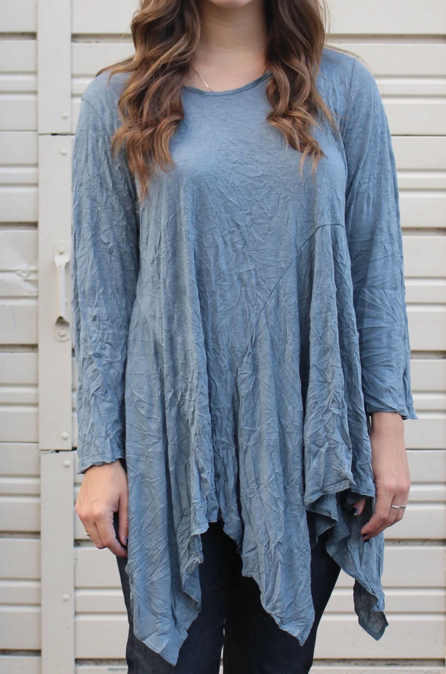 Comfy Usa - Dee Crinkle Top