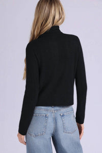 Minnie Rose - Cashmere Pointelle Tie Up Cardigan