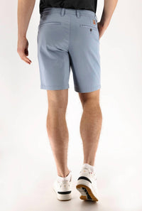 DEVIL-DOG Slim-fit Chino Shorts in dusty blue - men's shorts - detail view