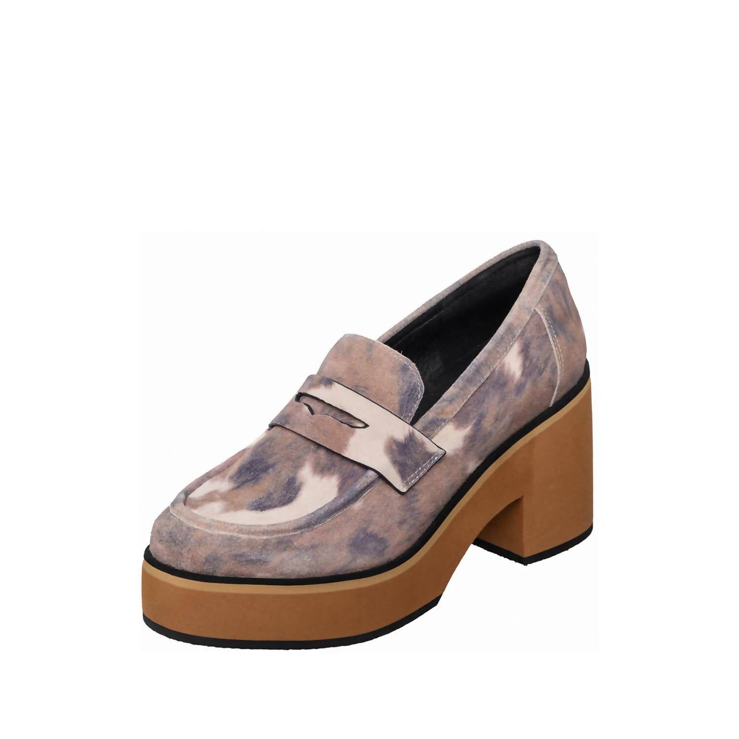 Antelope Women's Ivy Platform Heel in cream - women's heels - detail view