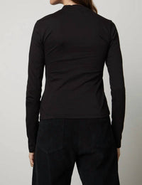 Velvet By Graham & Spencer - Linny Mock Neck Tee