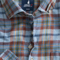 Johnnie-O - Men's Roger Tucked Cotton Blend Button Up Shirt