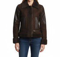 Miilla - Long Sleeve With Pockets Shearling Jacket