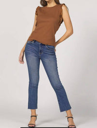 Dear John Denim - Bridget Ruffle Sleeve Top
