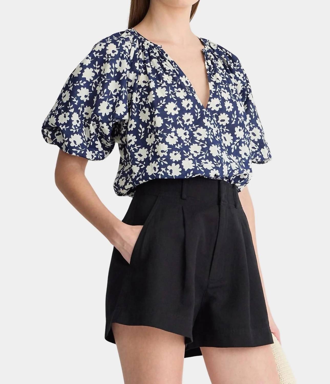 Apiece Apart - Nele Lantern Sleeve Top