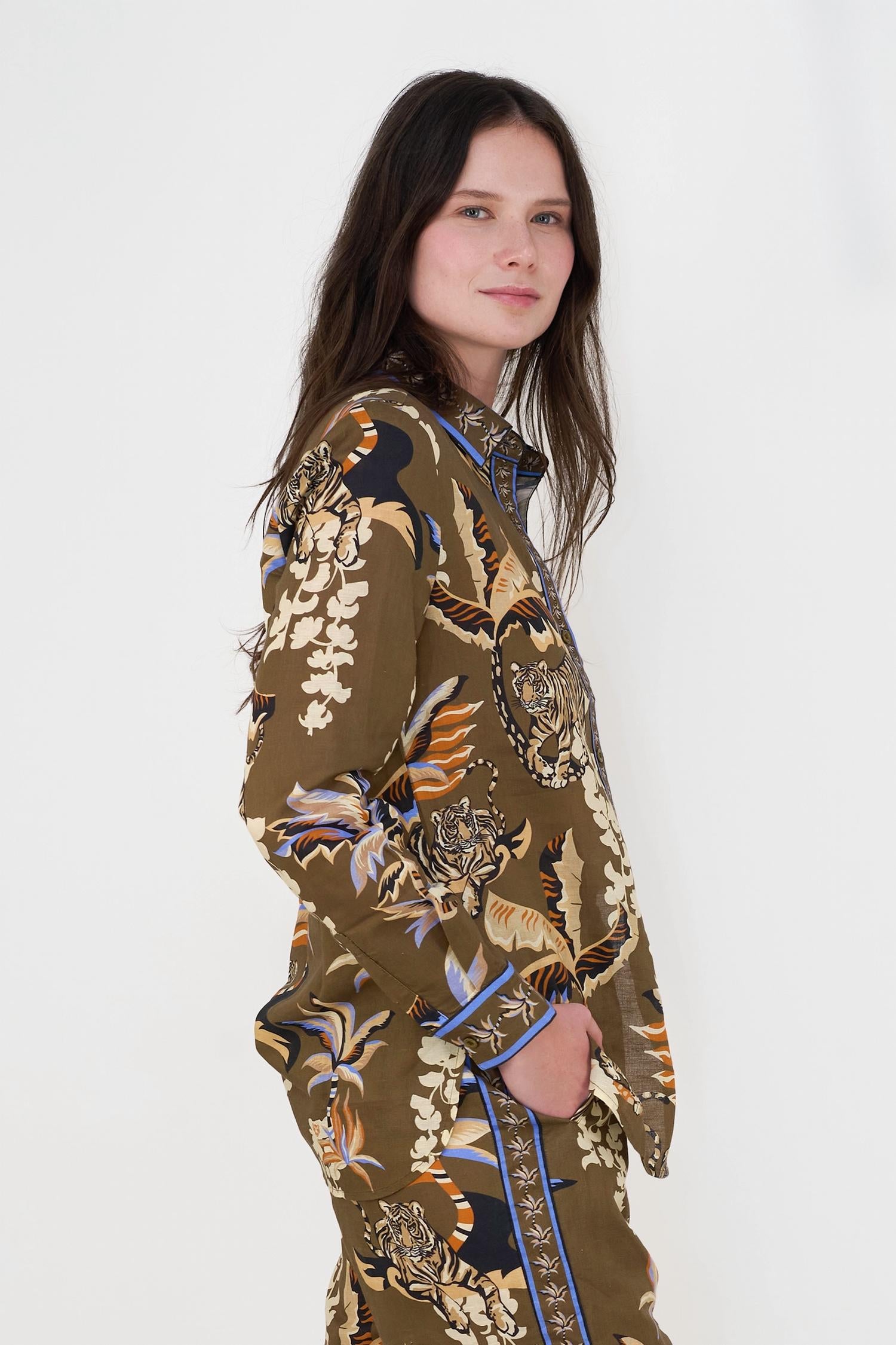 Las Sureñas - Bali Tiger Shirt