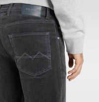MAC Jeans Arne Corduroys Jeans in washed black - men's jeans - alternate view