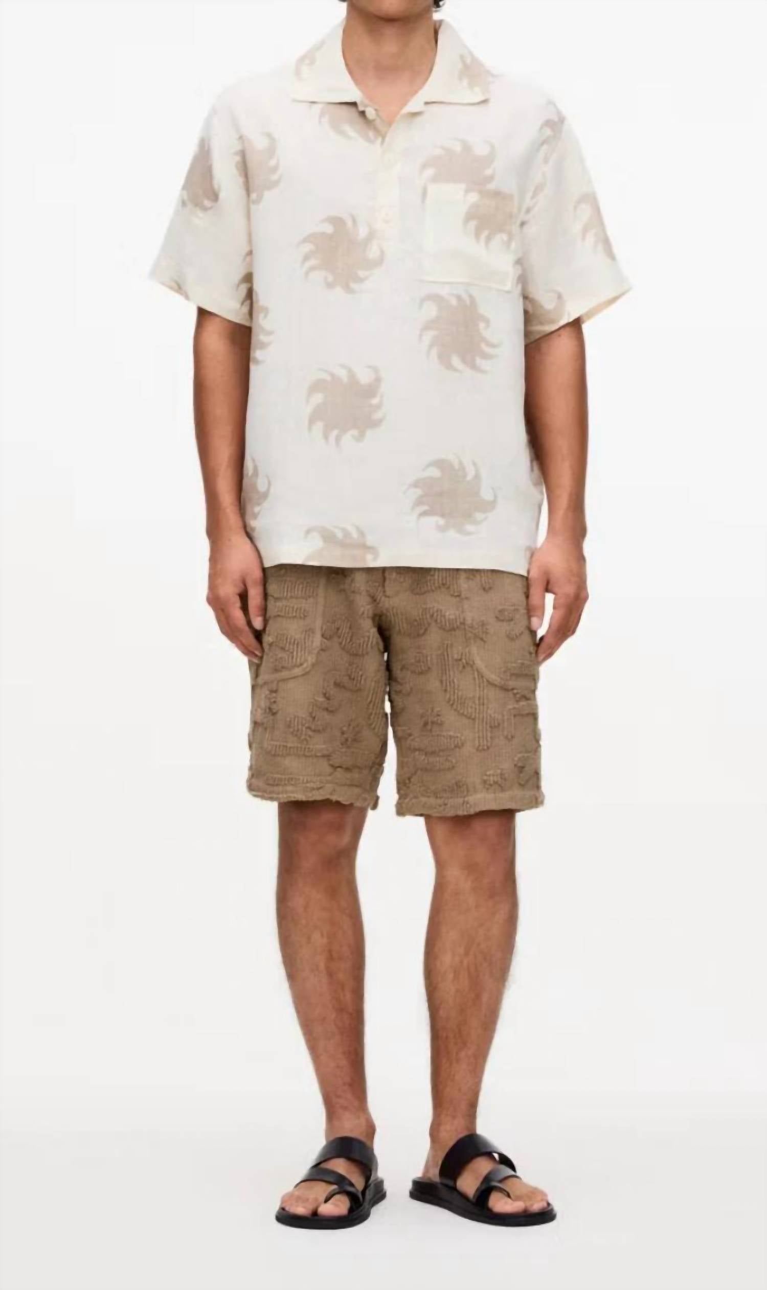 Oas - Hazel Ember Girona Linen Shirt