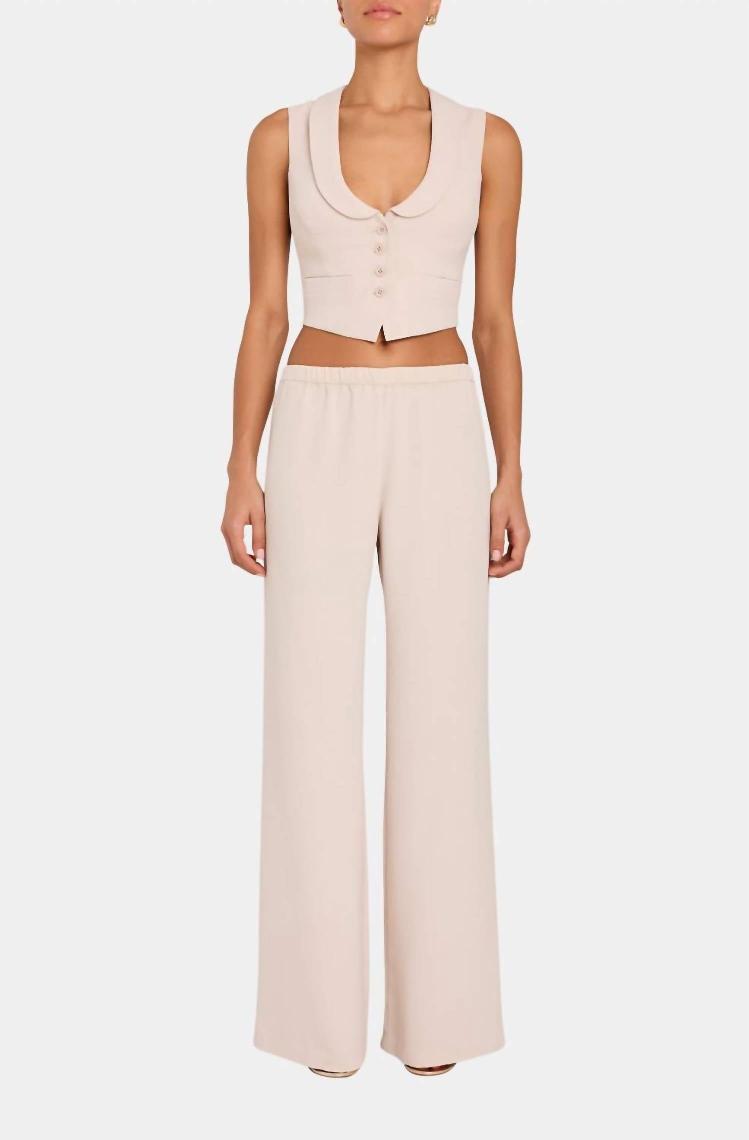 Amanda Uprichard - Mariko Wide Leg Pants