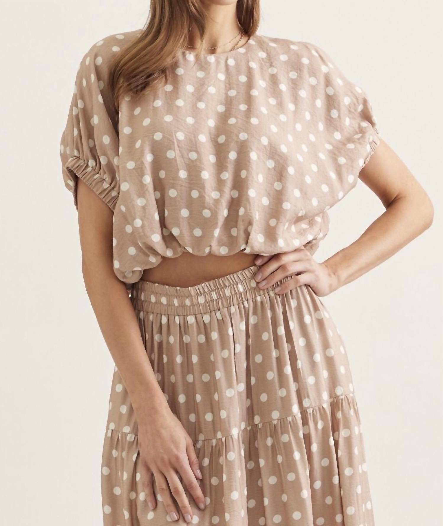 Entro - Love Polka Dot Blouse
