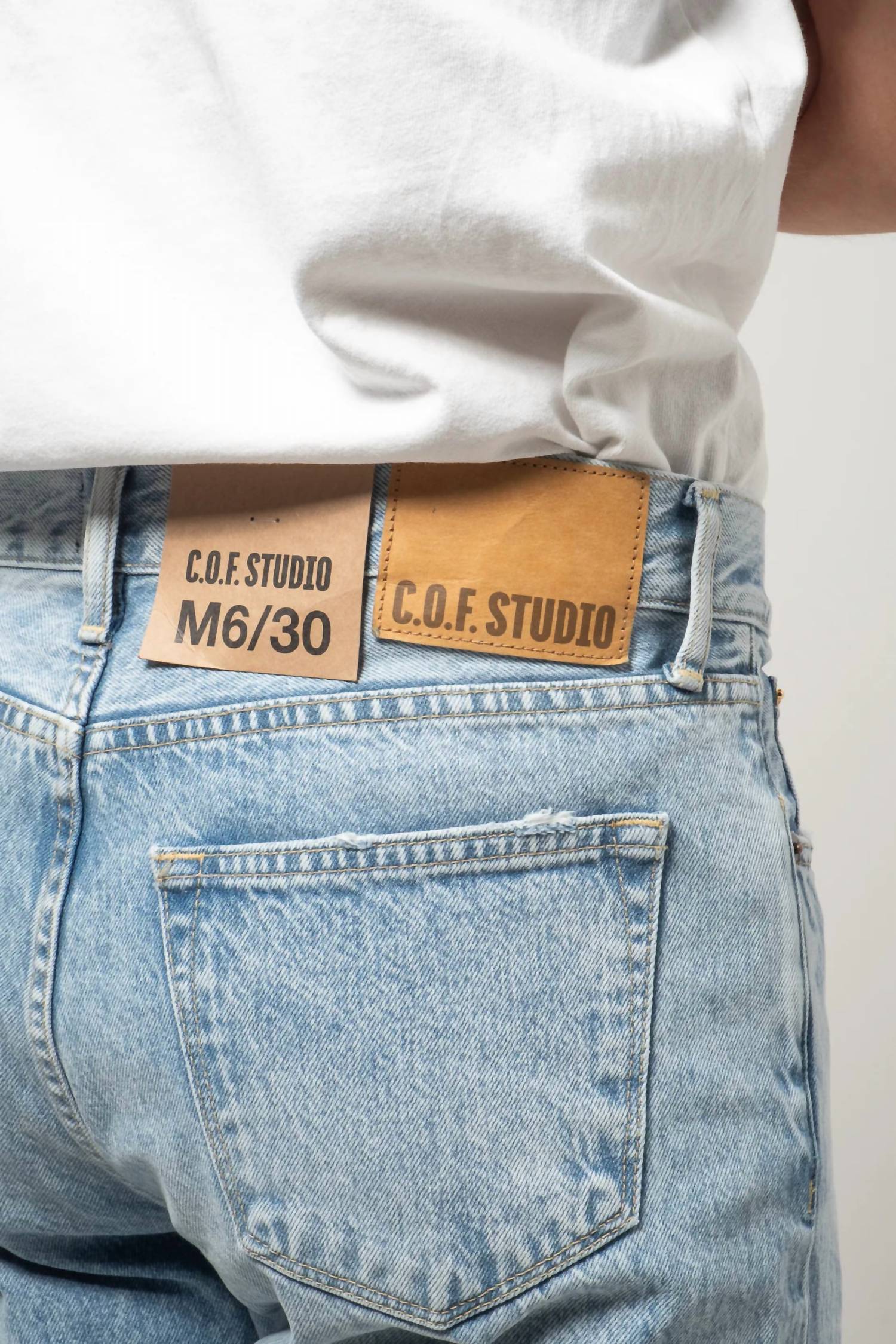 C.O.F. Studio - M6 Straight Leg Jeans