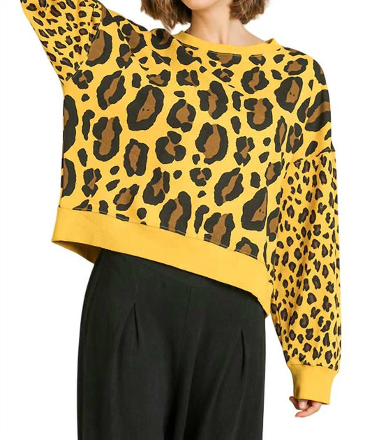 Umgee - Wild Leopard Sweater