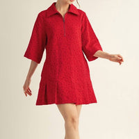 Jodifl - Cassie Floral Jacquard Dress