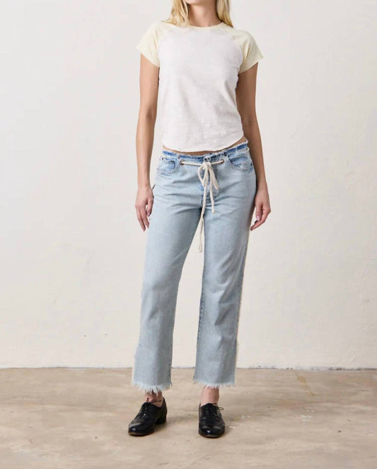 Nsf - Penny Relaxed Tie-waist Jean