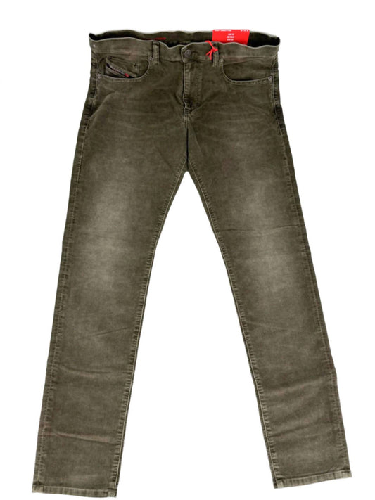 Diesel - Men's D-strukt Slim Fit Corduroy Denim Jeans