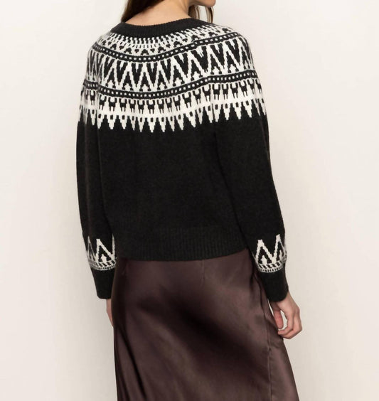 Sanctuary - Fairisle Crewneck Cardigan