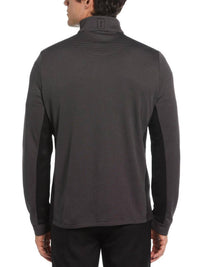 Pga Tour - Men's Micro Jacquard Quarter Zip Golf Jacket