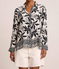 Velvet By Graham & Spencer - Sienna Long Sleeve Shirt