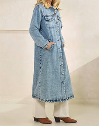 Veveret - Teddy Lined Long Jacket