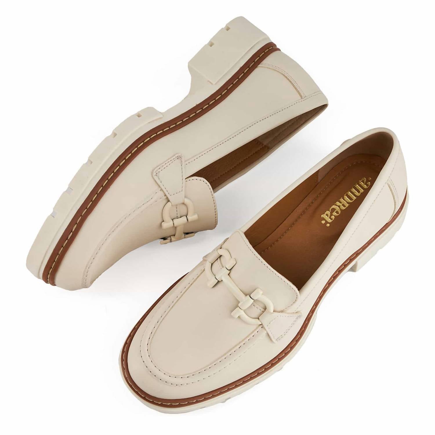 Andrea - Women's Heeled Loafers