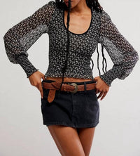 Free People - Dottie Knit Scoop Neck Top