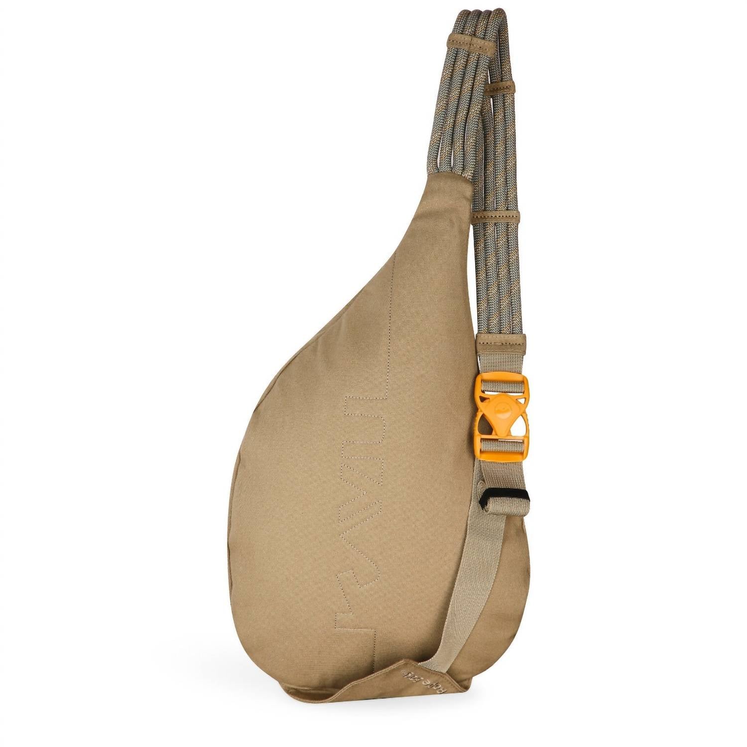 KAVU Women's Rope Bag in olive - women's bag - detail view