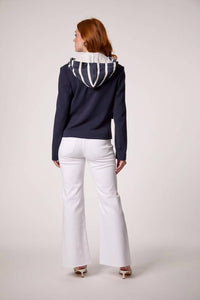 Blue Revival - Kasey Nautical Hooded Blazer