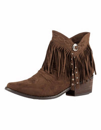 Roper - Women's Fringy Western Booties