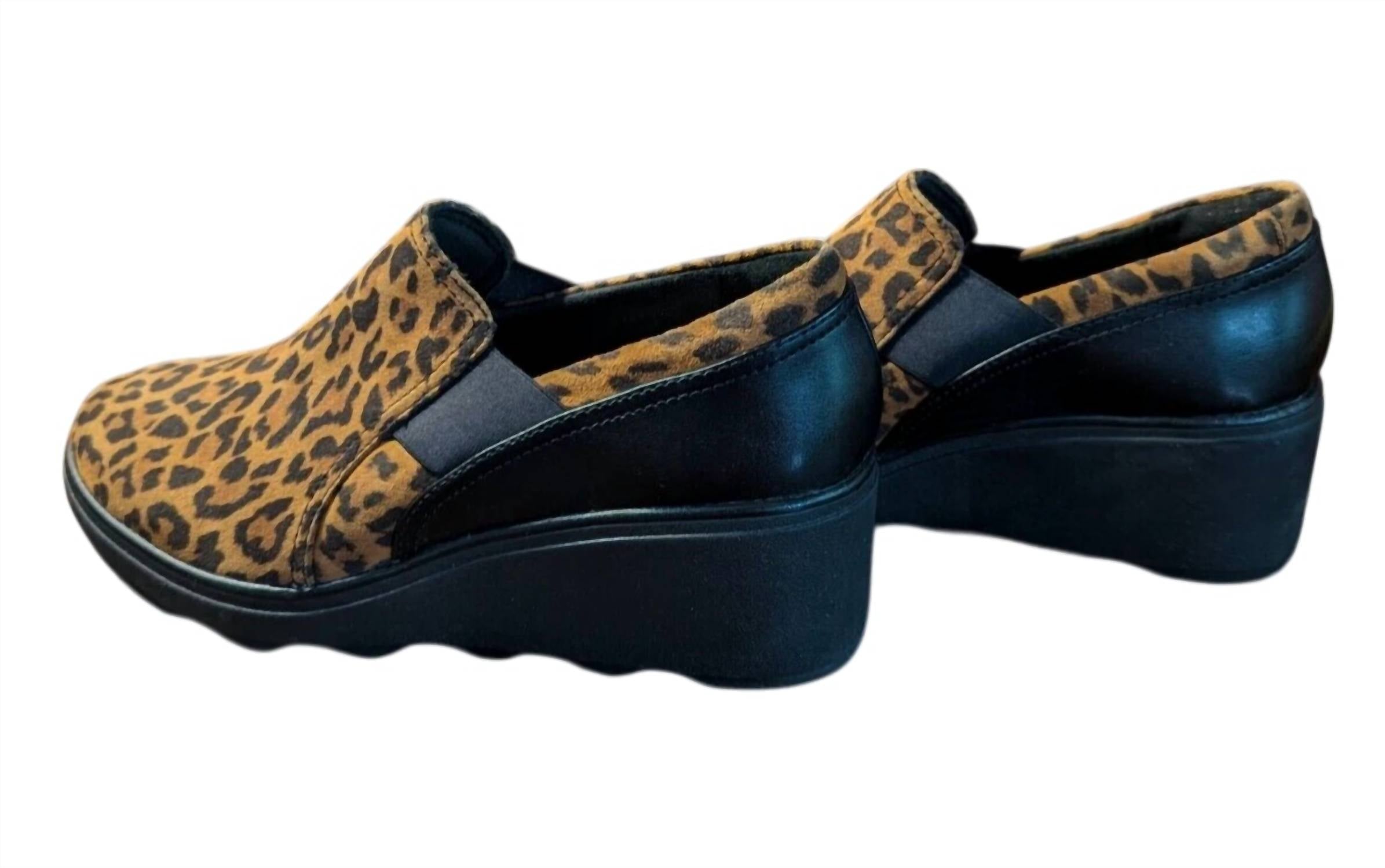 Clarks - Women's Mazy Squam Wedge Loafers