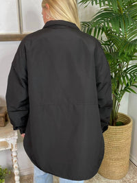 Very J - Collar Button Up Jacket