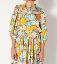 La Prestic Ouiston - Mona Balloon Three-quarter Sleeves Blouse