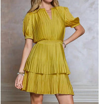 Current Air - Pleated Mini Dress