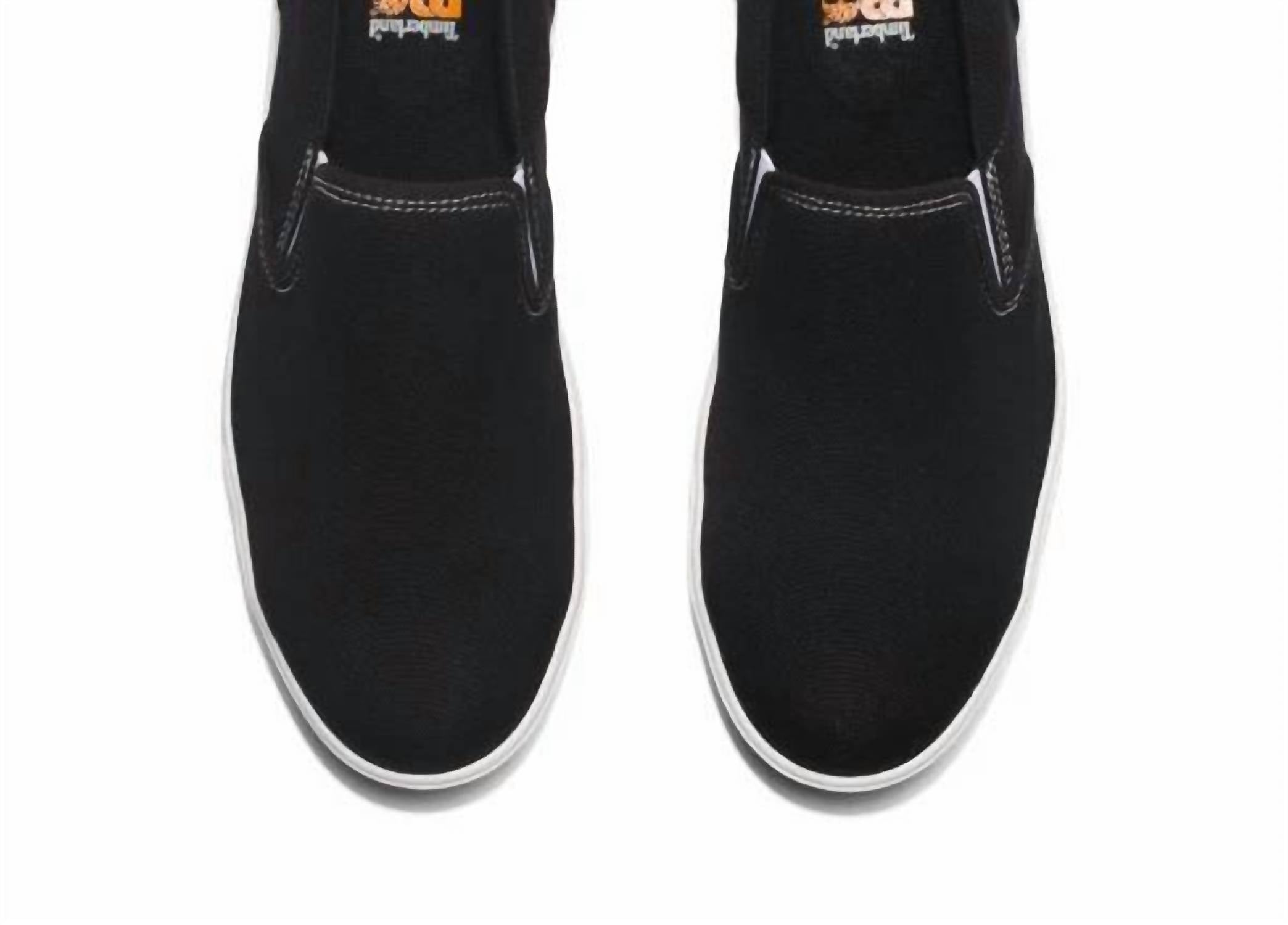 Timberland Men's Berkely Slip Shoes in black white - men's loafer - alternate view