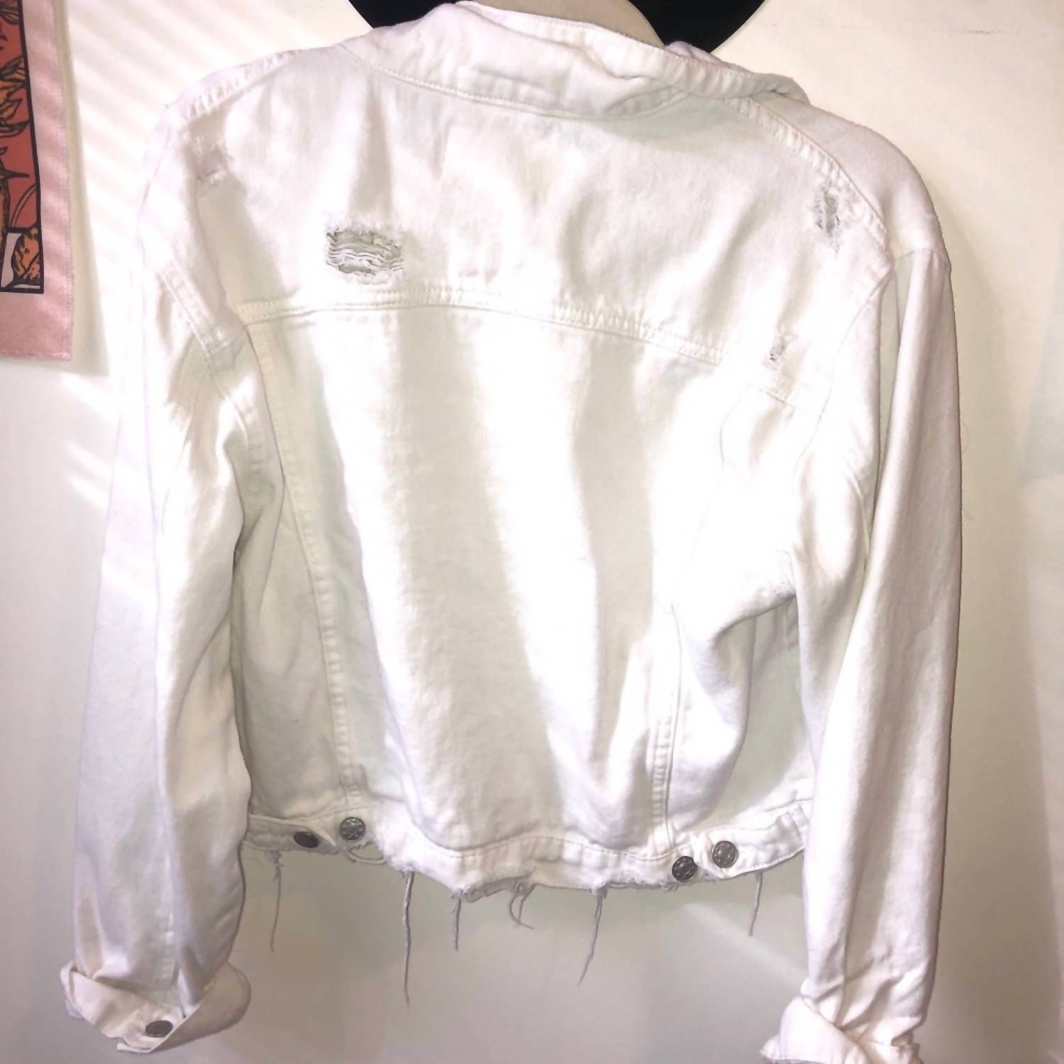Mustard Seed - Distressed Denim Jacket