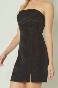 Entro - Velvet Mini Dress