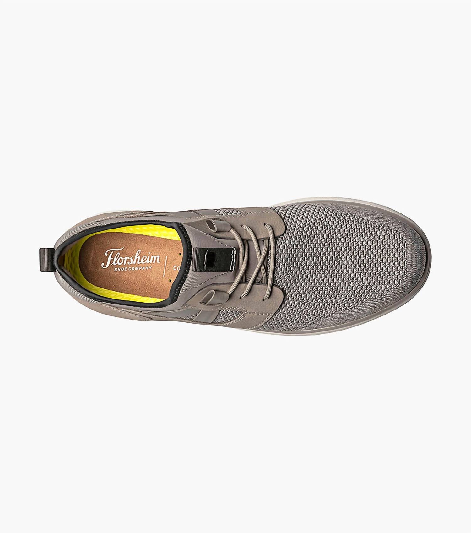 Florsheim - Men's Venture Knit Plain Toe Lace Up Sneaker