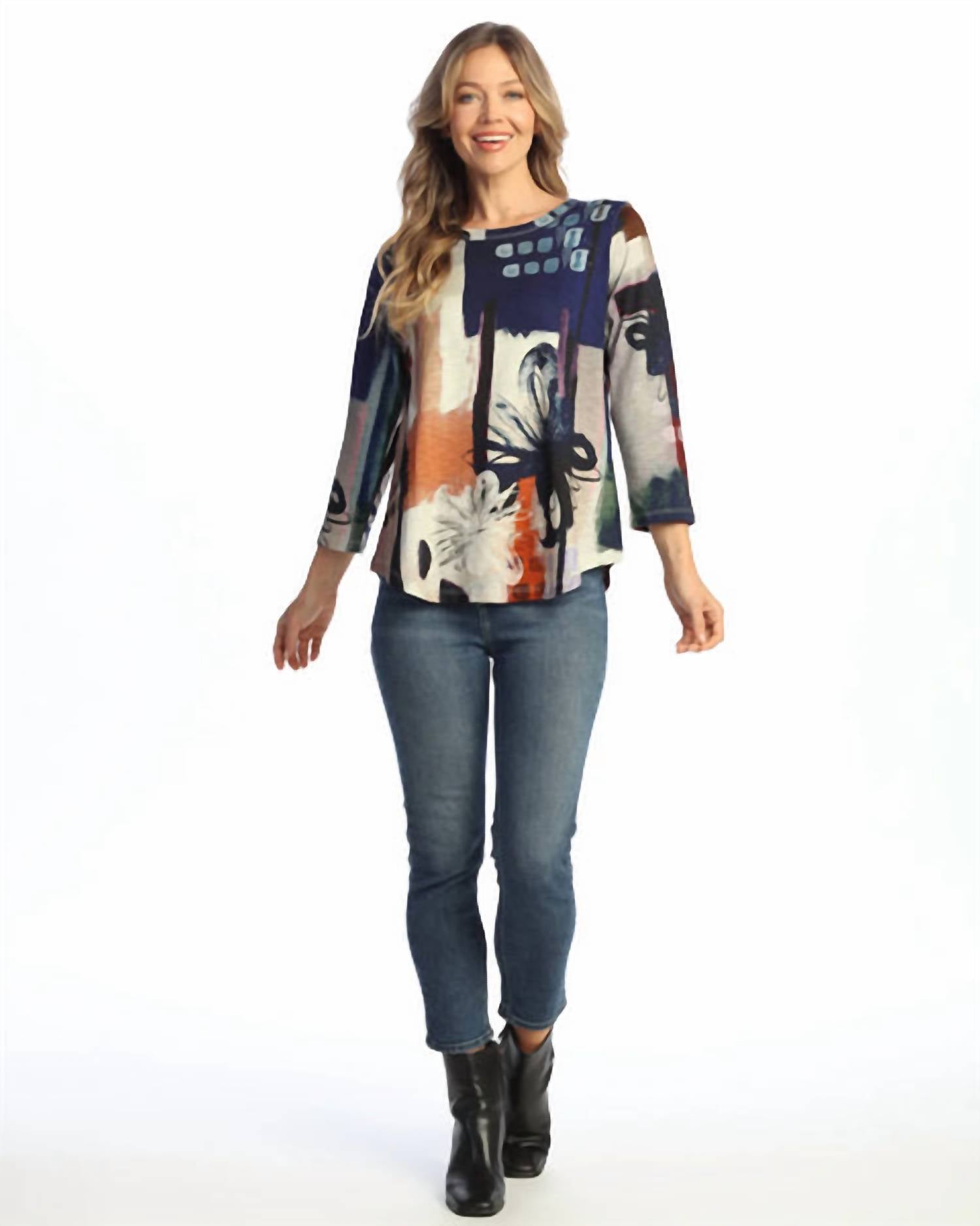 Jess & Jane - Round Neck Top