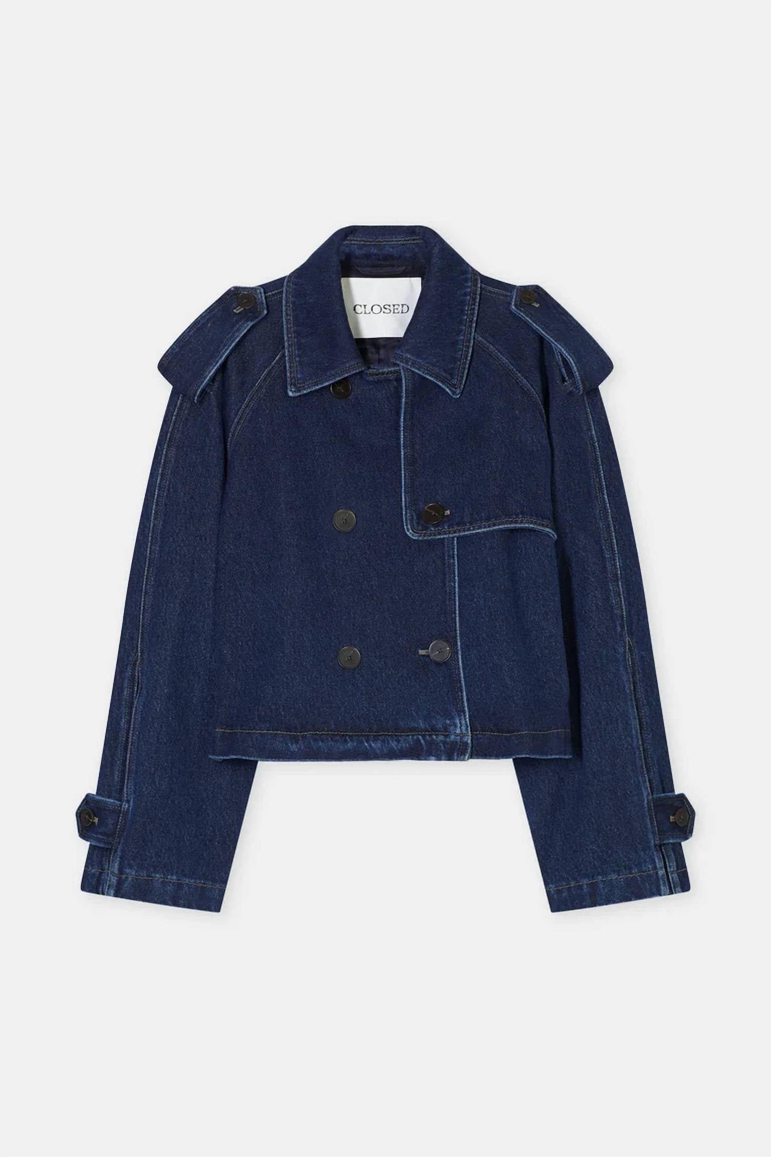 Closed - Cropped Trench Coat