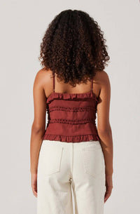 Astr - Islah Tie-front Top