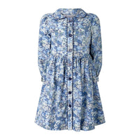Rachel Riley - Button Front Floral Print Dress